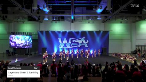 Legendary Cheer & Tumbling - Storm [2022 Level 1.1 Junior Day 1] 2022 WSA Shreveport