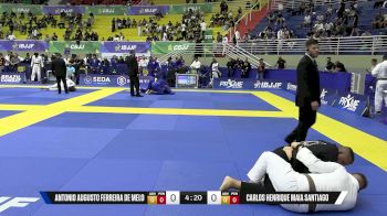 Carlos Henrique Maia Santiago vs Antonio Augusto Ferreira De Melo 2025 Brasileiro Jiu-Jitsu IBJJF