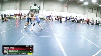 135 lbs Cons. Round 5 - Colin Cousineau, Dakota vs Josiah Sykes, Skyline