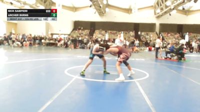 155-H2 lbs Final - Nick Sampieri, Garden City vs Archer Burns, .