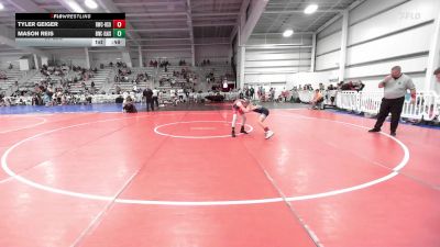 85 lbs Rr Rnd 3 - Tyler Geiger, Ruthless Black vs Mason Reis, Buffalo Valley Wrestling Club EL Black