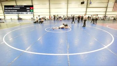 140 lbs Round 5 (3pm Friday) - Callahan Earnest, Untouchables, MN vs Colton Kueter, Iowa Black