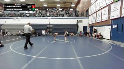 62 lbs Cons. Round 1 - Jackson Hannum, Brothers Of Steel Wrestling Club vs Jamison Rebmann, Grizzly Wrestling Club