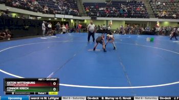 75 lbs Round 3 - Axton Wittenburg, Immortal Athletics WC vs Connor Krech, Pinnacle