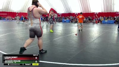 229-240 lbs Round 1 - Logan Robey, Batavia vs Jackson Krause, Lena/Bonduel