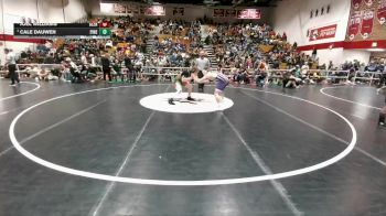 190 lbs Quarterfinal - Cale Dauwen, Pinedale vs Joel Williams, Glenrock
