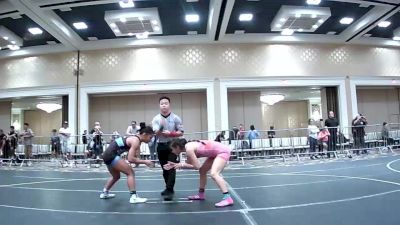 123 lbs Consi Of 4 - Crystal Loera, Garden City HS vs Nevaeh Lavarias, O2 Rhino WC