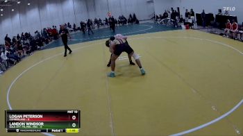 152 lbs Round 2 (4 Team) - Landon Windsor, Gale-Ett.-Tr./Mel.-Min. vs Logan Peterson, Cumberland