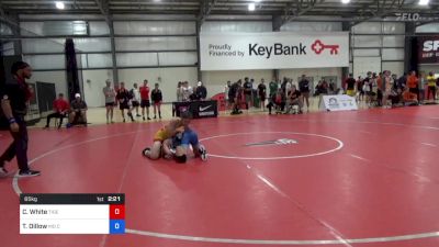 65 kg Round Of 128 - Corbin White, Tiger Den Wrestling Club vs Trey Dillow, MO Central WC