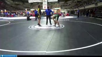 220 lbs Cons. Round 4 - Leonardo Buenrostro, Maria Carrillo High School Wrestling vs Patrick Bailey, California