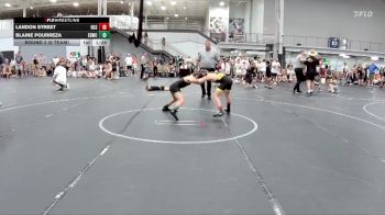 92 lbs Round 2 (6 Team) - Landon Street, Rattlers Siggy Style vs Blaine Pourreza, EsteBuilt WC