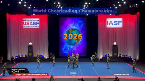 Inspire Athletics - Icons [2026 L6 Limited Senior Small Coed Semis] 2026 The Cheerleading Worlds