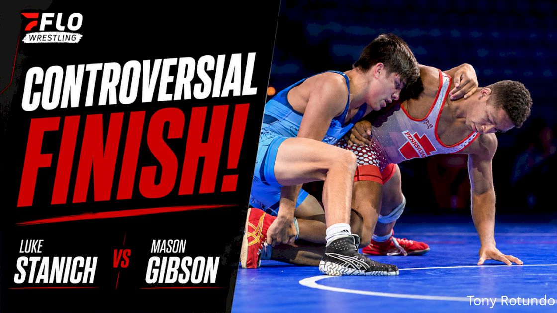 Controversial Finish Between Luke Stanich and Mason Gibson!