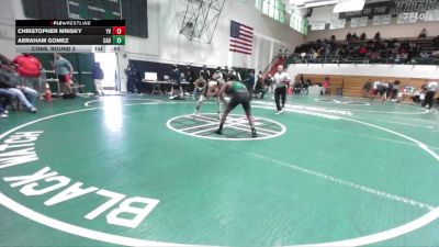 144 lbs Cons. Round 2 - Christopher Minsky, Yucca Valley vs Abraham Gomez, Cabrillo (Long Beach)