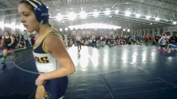 145 lbs Cons. Round 3 - Makena Pearce, Weber vs Alexis Kirkland, Bonneville