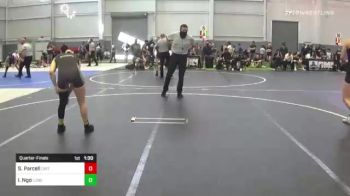 116 lbs Quarterfinal - Sam Parcell, Dirty Goats WC vs Isabella Ngo, Lone Wolf