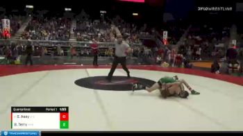 2A-113 lbs Quarterfinal - Stetson Asay, Lovell vs Braydnn Terry, Moorcroft