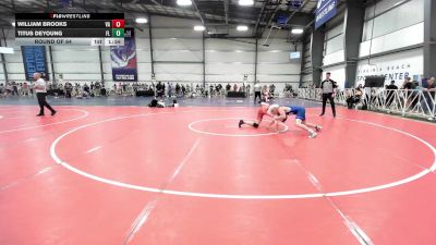 152 lbs Round Of 64 - William Brooks, VA vs Titus Deyoung, FL