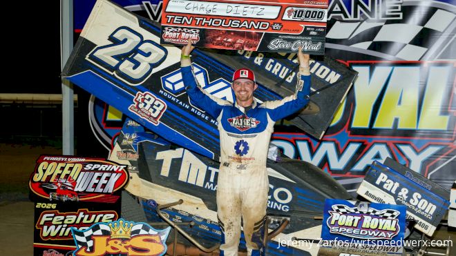 Inside Chase Dietz's Rare Winning Pace in PA Speedweek Title Push