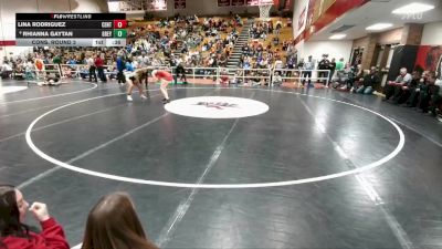 130 lbs Cons. Round 3 - Lina Rodriguez, Central vs Rhianna Gaytan, Greybull/Riverside