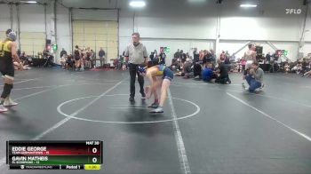 100 lbs Round 4 (8 Team) - Gavin Matheis, FL Scorpions vs Eddie George, Team Germantown