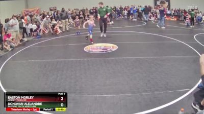 38 lbs Champ. Round 1 - Easton Morley, Looney Tunes WC vs Donovan Alejandre, Eastside Youth Wrestling