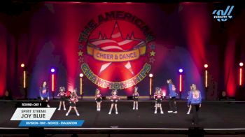 Spirit Xtreme - Joy Blue [2024 L1 Tiny - Novice - Evaluation Day 1] 2024 The American Legacy Fort Worth Nationals