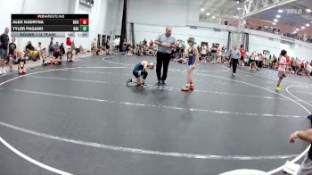 72 lbs Round 6 (8 Team) - Jaxson Meyers, OMP vs Brandon Costello, U2 Vougars Uprising VHW