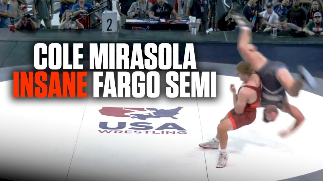 Penn State Cole Mirasola's INSANE Fargo Semifinal From 2023!