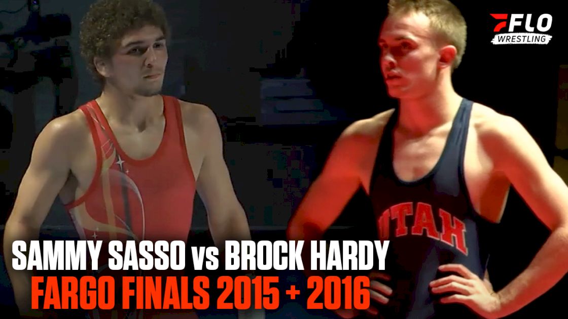 Hardy and Sasso wrestled back-to-back Fargo Finals!