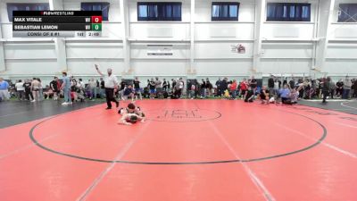 E-153 lbs Consi Of 8 #1 - Max Vitale, WV vs Sebastian Lemon, WV