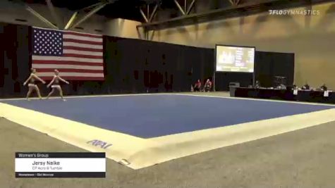 Jersy Nelke - Women's Group, CP Acro & Tumble - 2021 USA Gymnastics Championships