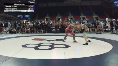 144 lbs Cons. Quarters - Kaden Clark, Alabama vs Boone Smith, Arkansas