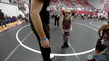 46 lbs Final - Kasen Fuller, Comanche Takedown Club vs Elliott Watson, Comanche Takedown Club