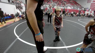 46 lbs Final - Kasen Fuller, Comanche Takedown Club vs Elliott Watson, Comanche Takedown Club