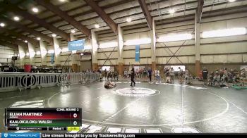 70 lbs Cons. Round 2 - Elijah Martinez, Hawaii vs Kaalokuloku Walsh, Hawaii