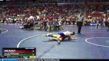 1 lbs Cons. Round 1 - Jake Irlbeck, Kuemper Catholic vs Myles McMahon, Don Bosco