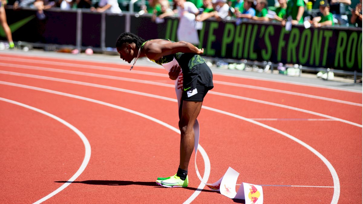 Taylor Beats Olympic Champion Tebogo, Runs 19.75 High School Record at Prefontaine Classic