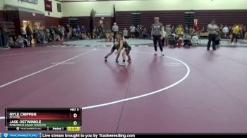 SPW-19 lbs Cons. Round 1 - Jase Ostwinkle, Maquoketa Valley WildCats vs Nyle Crippen, DC Elite