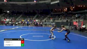 75 lbs Consolation - Tyler Howell, Raw vs Jaxon Fincher, Terminator Wrestling Academy