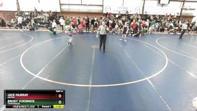 90 lbs Quarterfinal - Brody Vuksinick, Timpanogos vs Jace Murray, Uintah