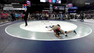 126 lbs Champ. Rd Of 32 - Paul Kenny, NJ vs Carson Dupill, SD