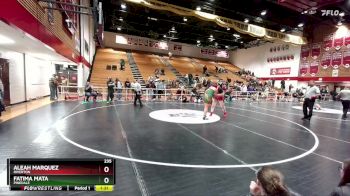 235 lbs Semifinal - Fatima Mata, Pinedale vs Aleah Marquez, Riverton