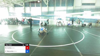 73 lbs Final - Matthew Aviles, Savage House WC vs Cael Marcotte, SoCal Grappling