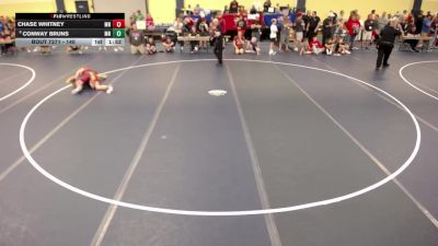 140 lbs Cons. Round 4 - Chase Whitney, MN vs Conway Bruns, MN