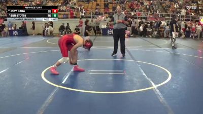 146 lbs Champ. Round 2 - Ben Stotts, Fredericktown High School vs Joey Kana, Salem