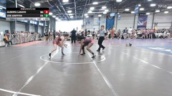 138 lbs Rr Rnd 1 - Alberta Lasayo, Diesel Wrestling Academy Orange vs Zoe Griffith, Evil Empire