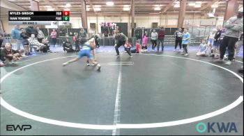 58 lbs Rr Rnd 5 - Myles Gibson, Prime Wrestling vs Ivan Torres, Powerhouse Blue