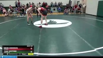 182 lbs 1st Place Match - Devin Anderson, Weaver vs Todd Whitmire, Huntsville