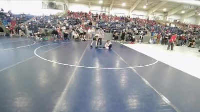 63 lbs Cons. Round 3 - Carson Gordon, Preston Warriors vs Magnus Trout, Northside Wrestling Club